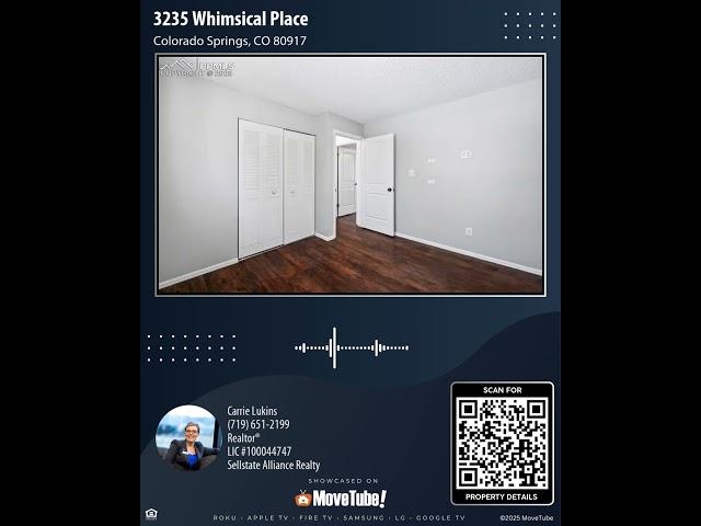 3235 Whimsical Place Colorado Springs CO 80917 | 3 Bedroom Home For Sale