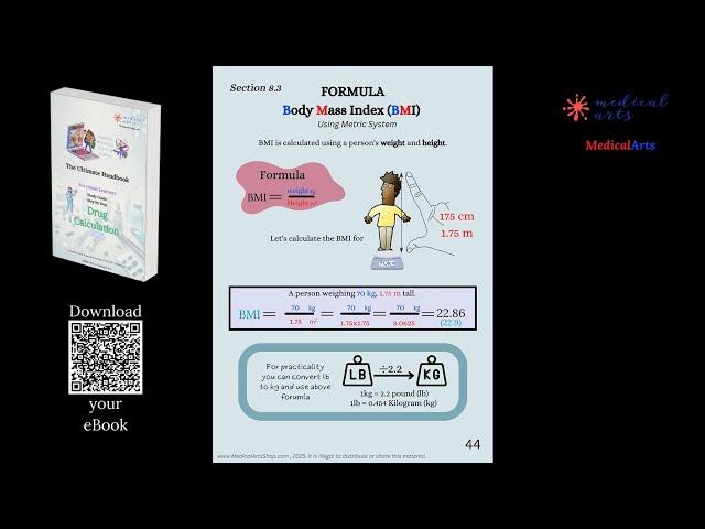 Drug calculations ⸘ Medication Calculation  °° Medical Arts Videobook 2025