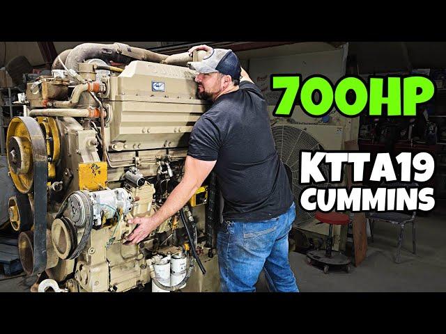 This LEGENDARY KTTA19 Cummins Will Power The BEAST!