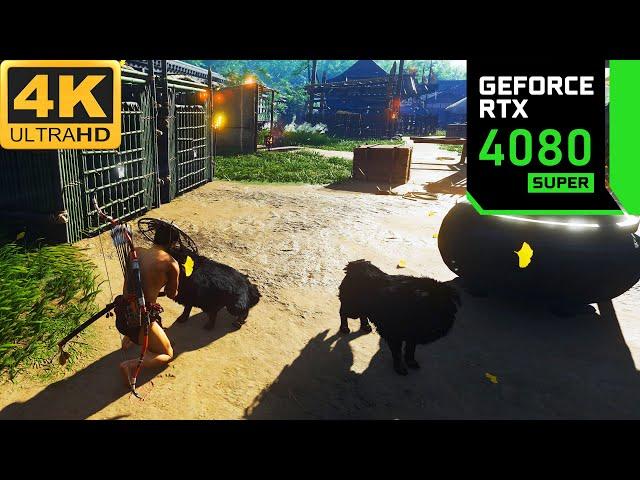 Petting Enemy Dogs To Companion - Ghost Of Tsushima - Fast Stealth Gameplay - RTX 4080 Super 16GB