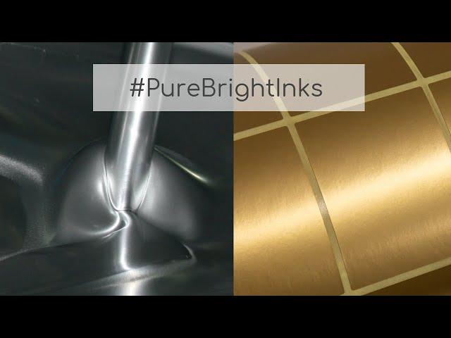 PureBright Inks - UV flexo silver or golds? The choice is YOURS!