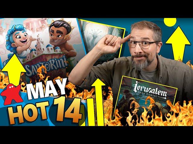 Top 14 Hottest Board Games of the Month, & WHY!