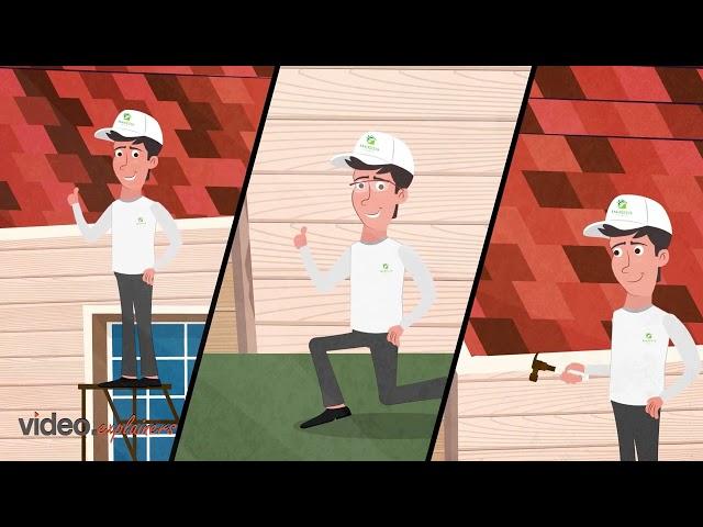 Envirotech Exteriors Video | 2D Animation | Video Explainers