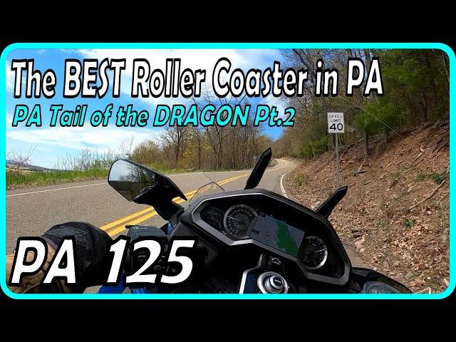 Road Spotlight: PA 125 - PA Tail of the Dragon Part 2