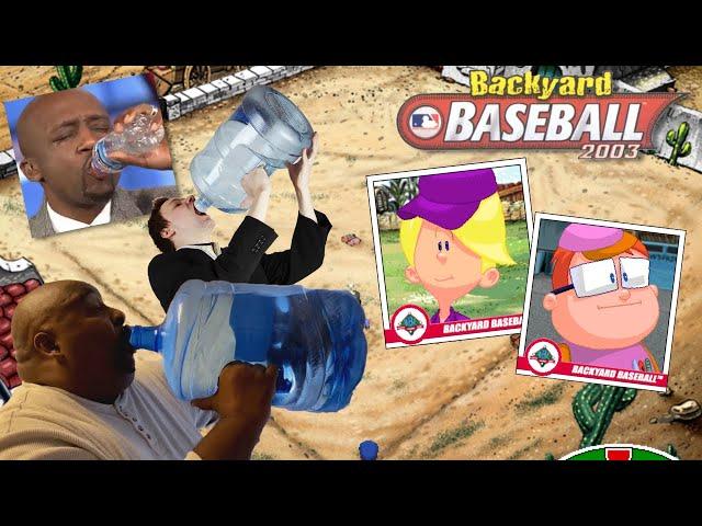 These Kids are THIRSTY (Worst Stamina Team) | Backyard Baseball 2003 Gameplay