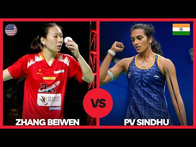 PV Sindhu(IND) vs Zhang Beiwen(USA) Badminton Match Highlights | Revisit China Open 2016