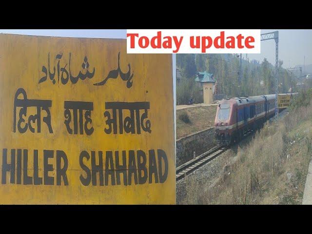 Today update passanger train hiller shahabad railway station Anantag