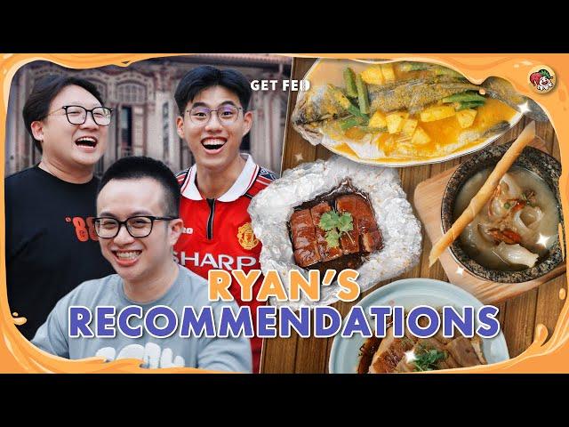 Ryan REVEALS his FAVOURITE RESTAURANTS?! | Get Fed Ep 39