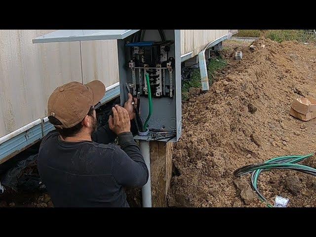 DIY Electrical Service Installation: 200 Amp Main Breaker ( Electric Service )