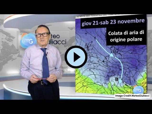 Tendenza Meteo fino a inizio Dicembre: primo vero assaggio di inverno