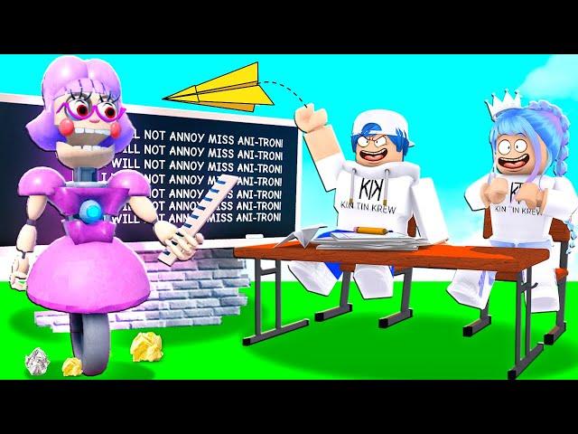 Escape Miss Ani-Tron's Detention! | Roblox