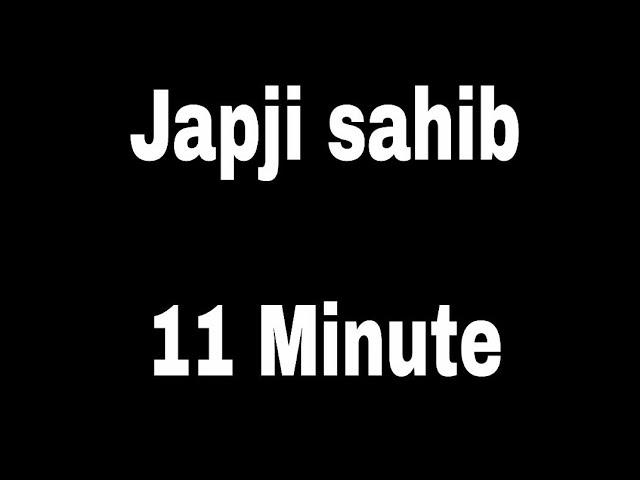 Japji sahib path fast