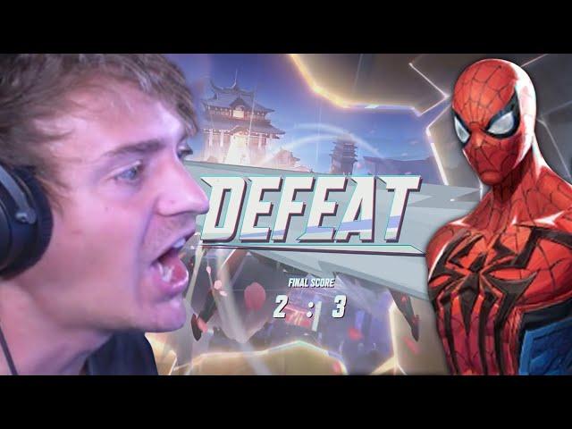 Ninja Screams & Reports Teammate After Spiderman 1 Trick THROWS The Game!