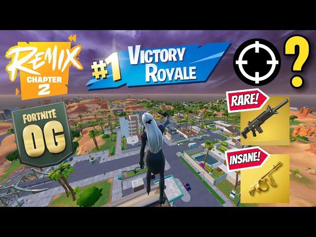 Chapter 2 Remix & OG Fortnite Reload | High Kill Gameplay | Keyboard & Mouse