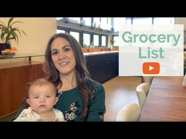 How to create a meal prep shopping list- TIME SAVING TIPS & TRICKS
