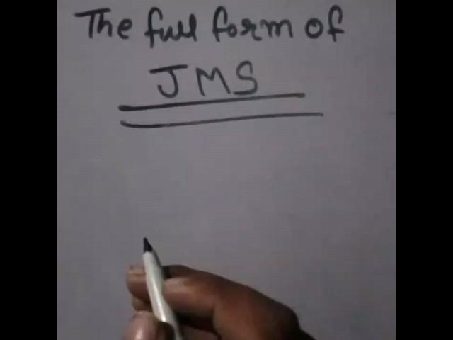 The Full Form Of JMS | #englishstudy #jms #ytshortsvideo