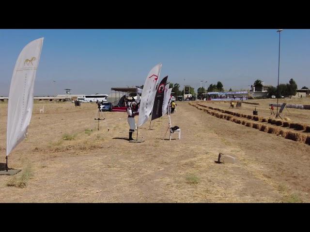 16th World Equestrian Archery Championships in Iran 2021. Korean truck and Qabaq.