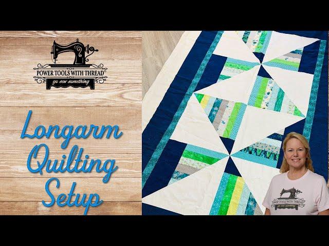 Longarm Quilting Setup, King Quilter II Elite & Sew Tites, the Stitchuation Room, 6-18-25