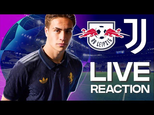  WATCH NOW: LEIPZIG vs JUVENTUS | CHAMPIONS LEAGUE REACTION