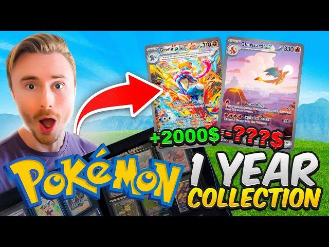 My $2,000 Pokemon Card Collection After 1 Year | What I Learned