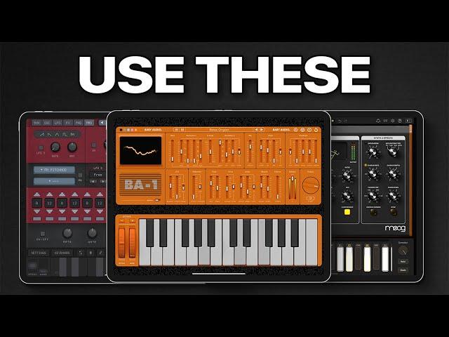 The Best AUv3 Synthesizers for Logic Pro on iPad