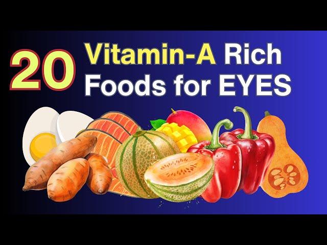 20 High Vitamin-A Rich Foods For Healthy Eyes | VisitJoy