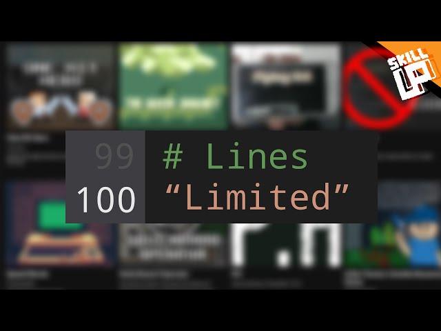 10 Games in Under 100 Lines of Code!