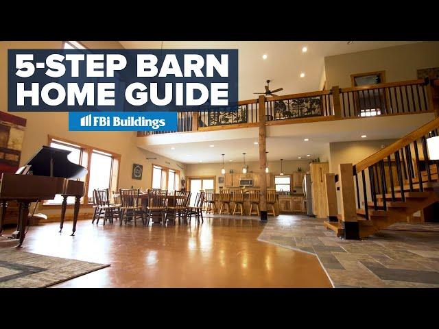 5 Steps to Building a Pole Barn Home