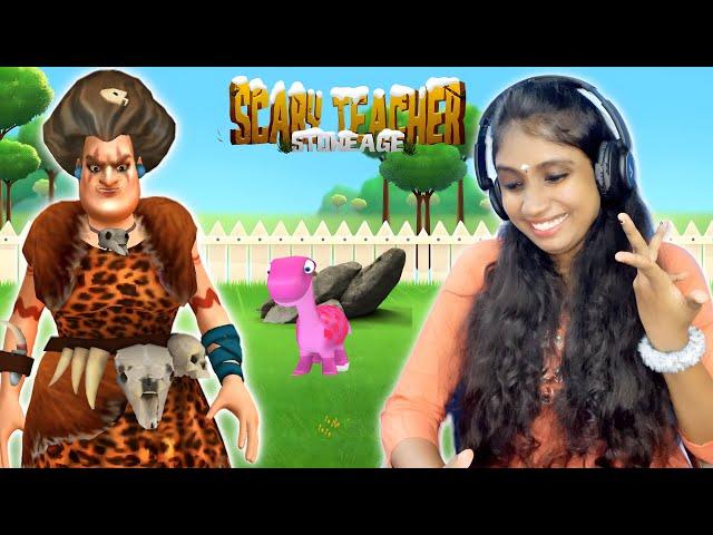 SCARY TEACHER 3D STONE AGE  - Funny Gameplay in Tamil | Jeni Gaming 2.0