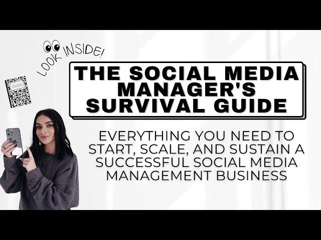 The complete guide to becoming a SOCIAL MEDIA MANAGER in 2023 | Everything you need to start + scale