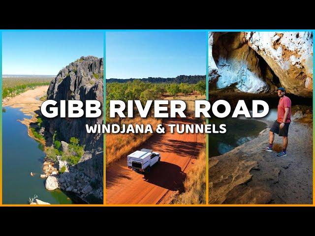 GIBB RIVER ROAD, AUSTRALIA - Ultimate Travel Guide WINDJANA & Tunnel Creek in 4K