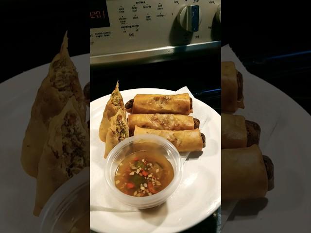 Fish Lumpia/Eggrolls with my spiced vinegar@msthomecooking