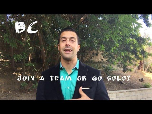 New Agents - Should I Join a Team or Go Solo?