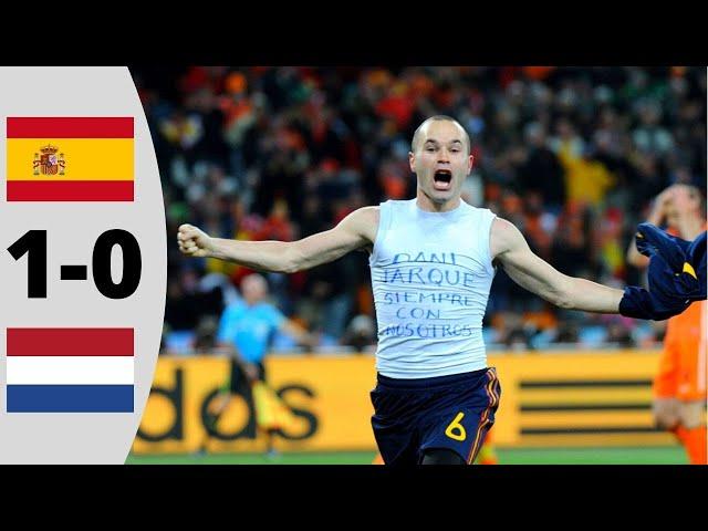 Spain vs Netherlands 1-0 | 2010 World Cup Final | Full Highlights and Goals