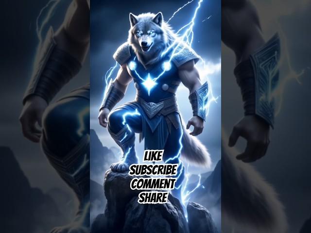  Wolf Transformed by AI – Superfusion Reveal! #ai #youtubeshorts #shorts #aiart #fusion