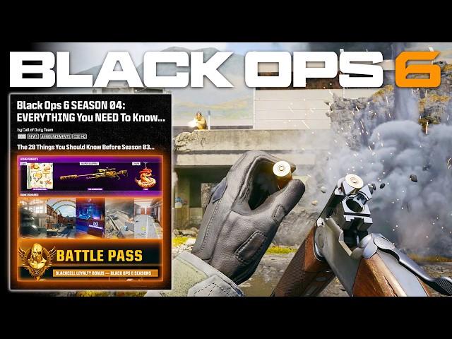 Black Ops 6 SEASON 4: 38 Things You NEED To Know Before Launch...