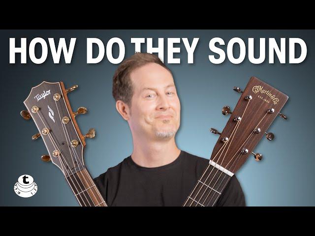 Acoustic Titans: Martin & Taylor Guitars | What's The Difference?