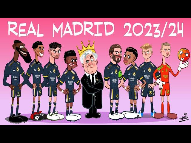 A review on Real Madrid's videos in the 2023/24 season till before the UCL final Vs Dortmund. 