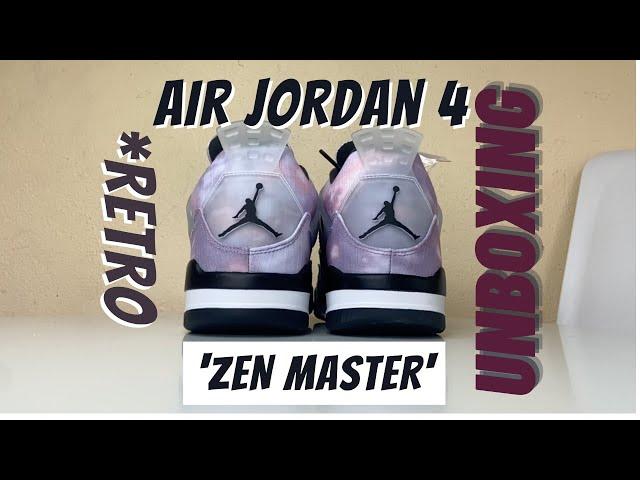Air Jordan 4 Retro 'Zen Master' UNBOXING