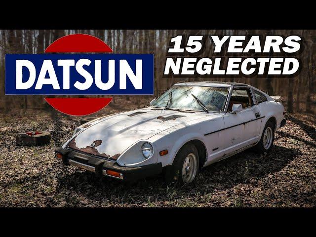 Neglected Datsun 280ZX Sitting For 15 Years - Will It Run?