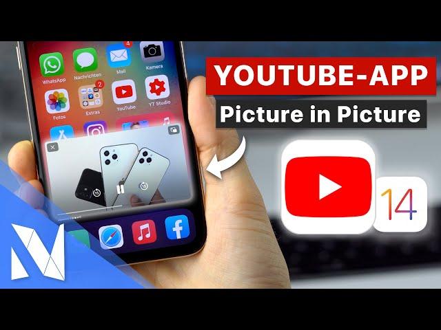 Bild in Bild Funktion mit der Youtube-App auf dem iPhone nutzen (iOS 14) | Nils-Hendrik Welk