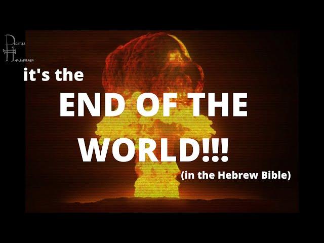 The End is Near! Apocalyptic Literature and Dr. Stephen Cook