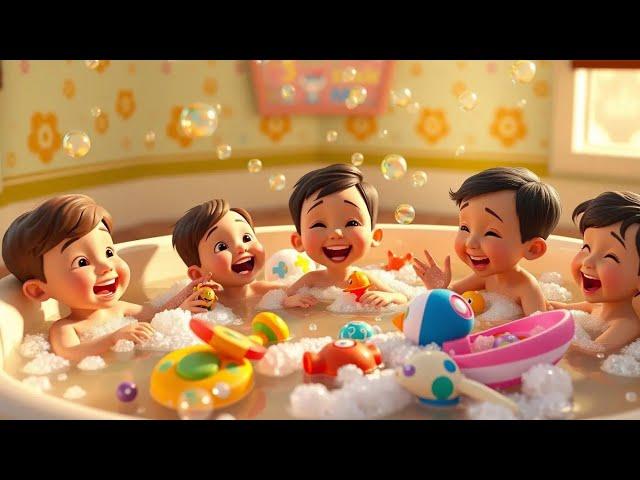 Bath Time | Fun Kids Song | Cheerful Nursery Rhyme