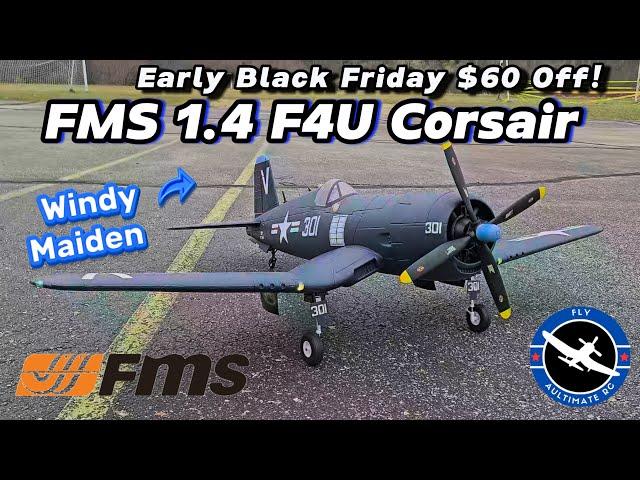 $60 off?!?  FMS F4U Corsair 1.4M:  Windy Maiden!  Plus, part of the FMS Early Black Friday Sale!