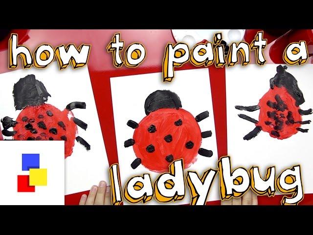 How To Paint A Ladybug