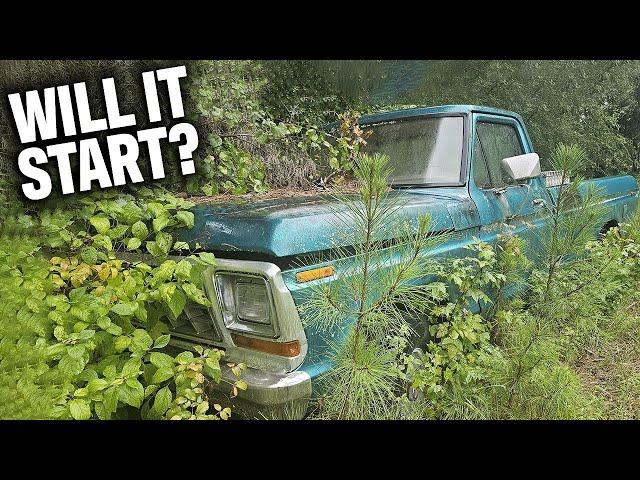 Will It Start? Abandoned 1979 F250 4x4 RANGER