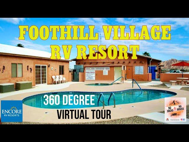 RV Park 360° Virtual Tour - Foothill Village Encore Park Yuma, AZ