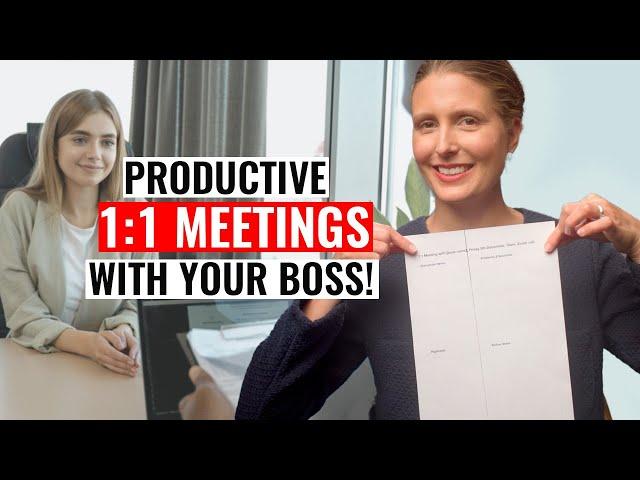 6 Tips to Prepare for a 1:1 Meeting With Your Boss