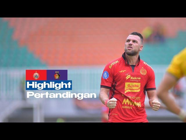 Highlight | PERSIJA Jakarta VS PERSIK Kediri | Pekan 12