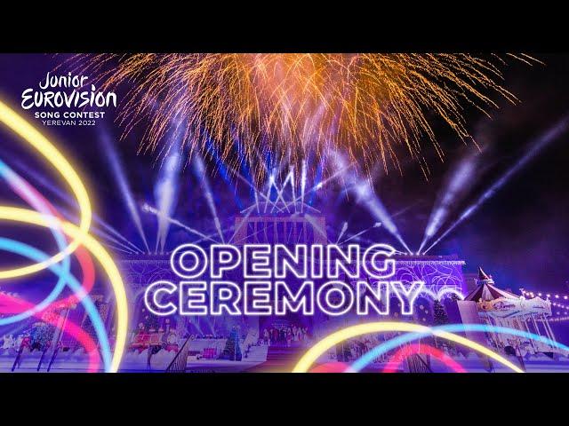 Junior Eurovision Song Contest 2022 - Opening Ceremony - Yerevan, Armenia  - #SpinTheMagic